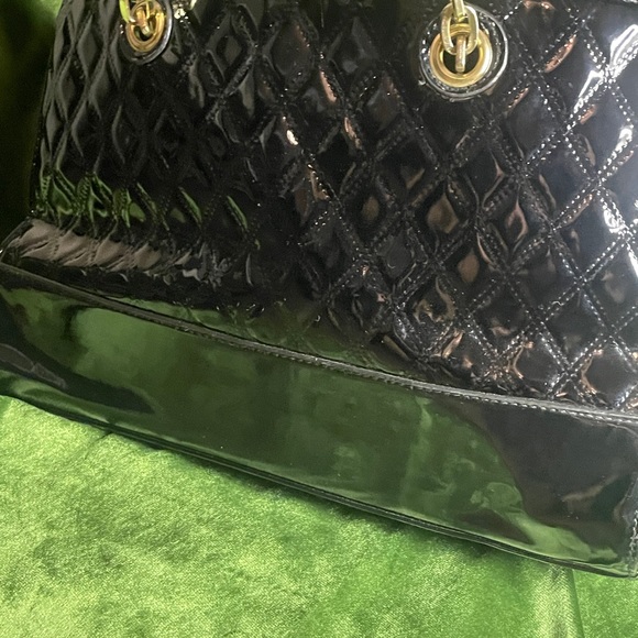 Black patent leather purse - Picture 3 of 9